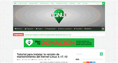 Desktop Screenshot of lignux.com