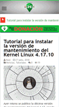 Mobile Screenshot of lignux.com